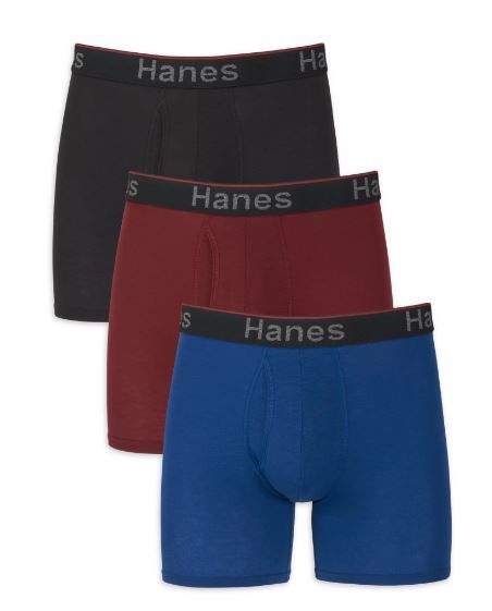 Photo 1 of Hanes Men's Comfort Flex Fit Total Support Pouch Boxer Briefs, 3 Pack

SZ-M