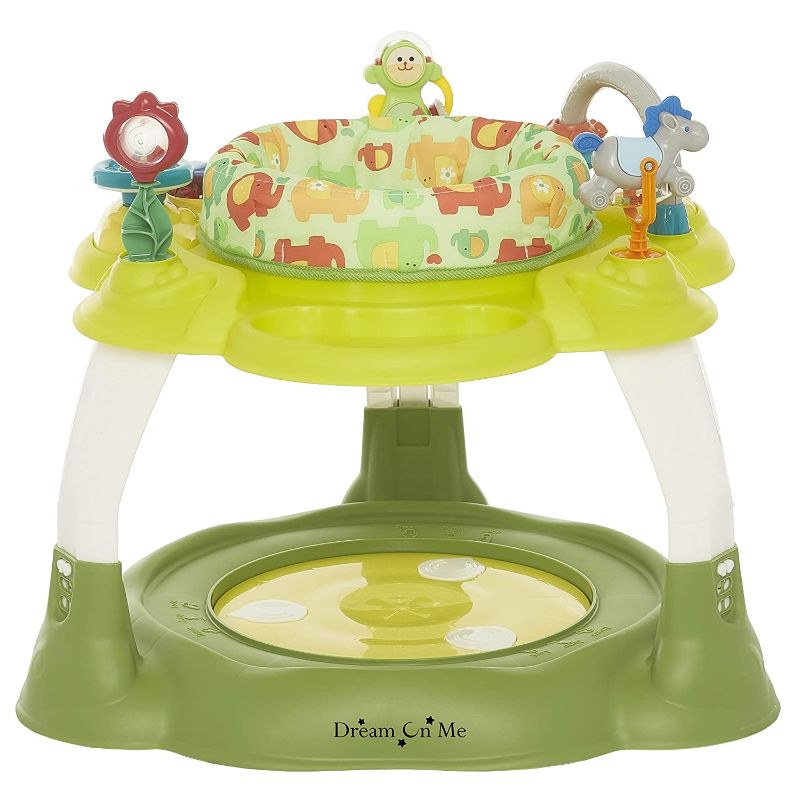 Photo 1 of Dream On Me Extravaganza 3in1 Activity Center | Bouncer | Play Table, Green