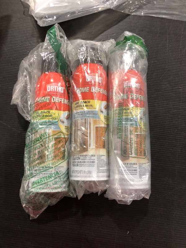 Photo 1 of 3 PACK Ortho Home Defense Liquid Insect Killer 18 oz.