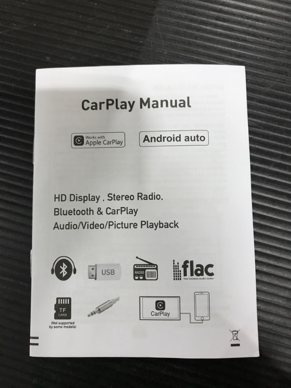 Photo 1 of CarPlay B700C MP5 Player Wireless Function Support Card Reader FM Radio AUX Function