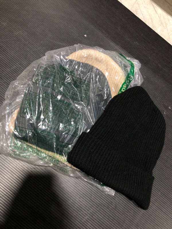 Photo 1 of 4 PACK OF BEANIES- M/L  