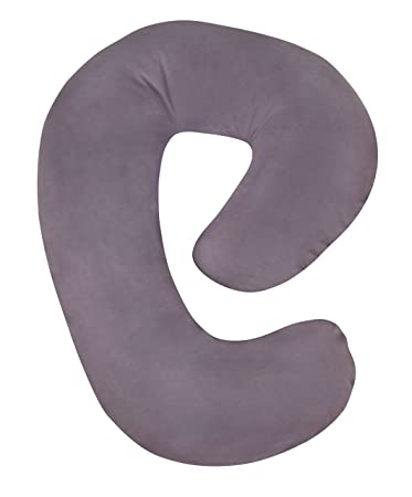 Photo 1 of Leachco Snoogle Mini Chic Jersey Replacement Cover Sky Gray
