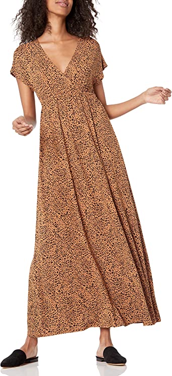 Photo 1 of Amazon Essentials Women's Waisted Maxi Dress (Available in Plus Size)
SIZE S 