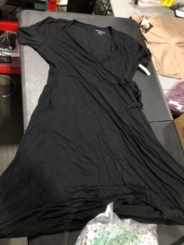 Photo 1 of AMAZON ESSENTIASLS BLACK DRESS SIZE M 