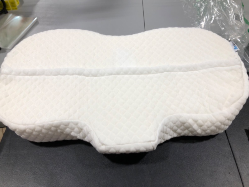 Photo 2 of "Cervical Memory Foam Pillow, Contoured Pillows for Neck and Shoulder Pain, Ergonomic Orthopedic Sleeping Neck Contoured Support Pillow