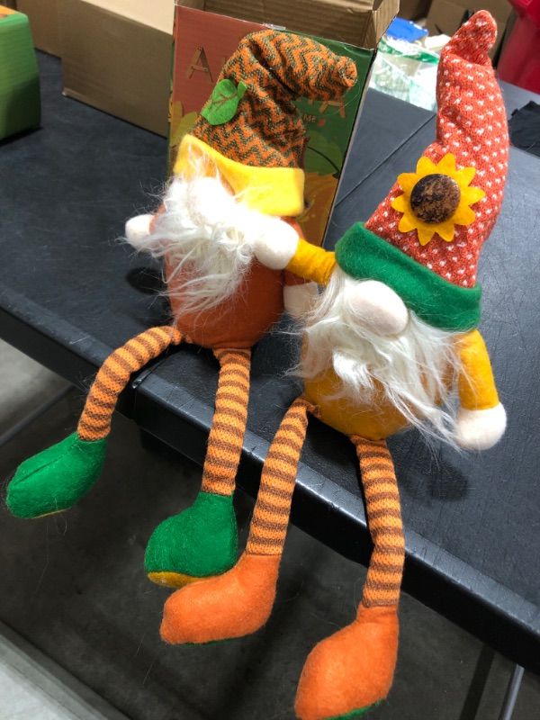 Photo 1 of 2 PACKS FALL SUNFLOWER GNOMES