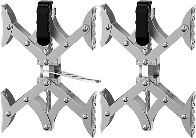Photo 1 of Sulythw X Chocks Wheel Stabilizer for Travel Trailers PRO[USA Designed Heavy Duty] Camper Wheel Chock Scissor Anti-Move Tire RV Accessories and Parts Multi-Function 2 Pack
