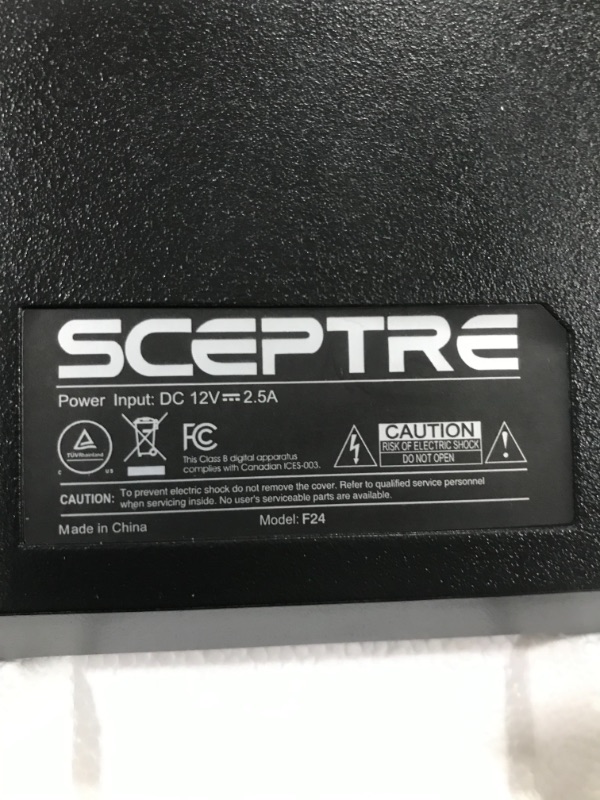 Photo 4 of Sceptre IPS 24-Inch Computer LED Monitor 1920x1080 1080p HDMI VGA up to 75Hz 300 Lux Build-in Speakers 2021 Black (E249W-FPT) 24" IPS 99% sRGB Monitor/selling for parts only 