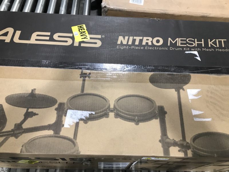 Photo 2 of Alesis Nitro Mesh Kit Eight-Piece Electronic Drum Kit with Mesh Heads