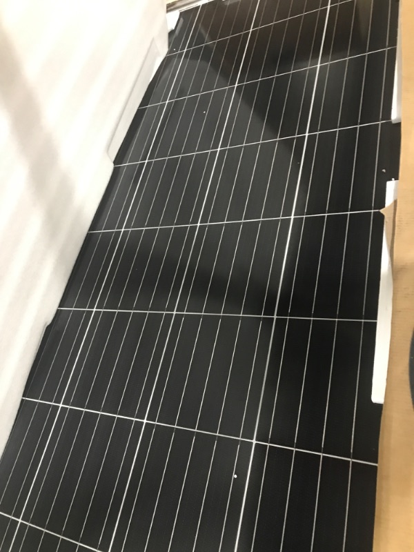 Photo 1 of Renogy Solar Panel 175 Watt 12 Volt, High-Efficiency Monocrystalline PV Module Power Charger for RV Marine Rooftop Farm Battery and Other Off-Grid Applications, 175W, Single
