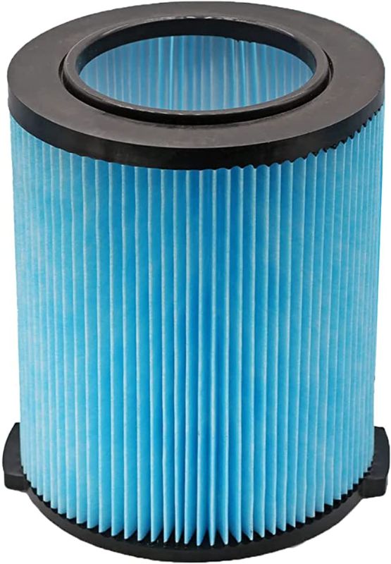 Photo 1 of 1 Pack VF5000 3-Layer Pleated Paper Replacement Filter Compatible with Ridgid 6-20 Gallon Wet Dry Vacuums WD1450 WD0970 WD1270 WD09700 WD06700 WD1680 WD1851 RV2400A
