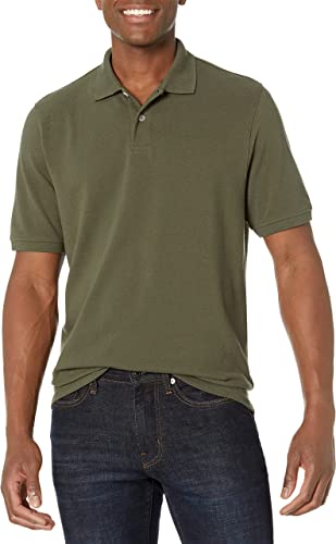 Photo 1 of Amazon Essentials Men's Regular-Fit Cotton Pique Polo Shirt
SIZE L