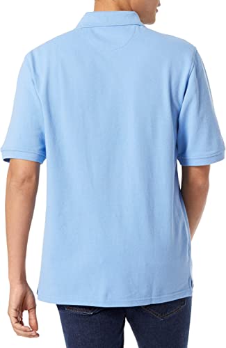 Photo 1 of Amazon Essentials Men's Regular-Fit Cotton Pique Polo Shirt
size L
