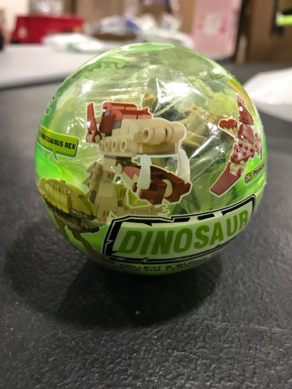 Photo 1 of BRICKS DINOSAUR SERIES, 6 PACK JUMBO EGGS. 