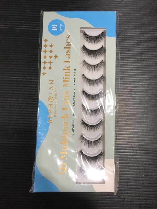 Photo 1 of 3D Multipack Faux Mink Lashes- 10 Styles