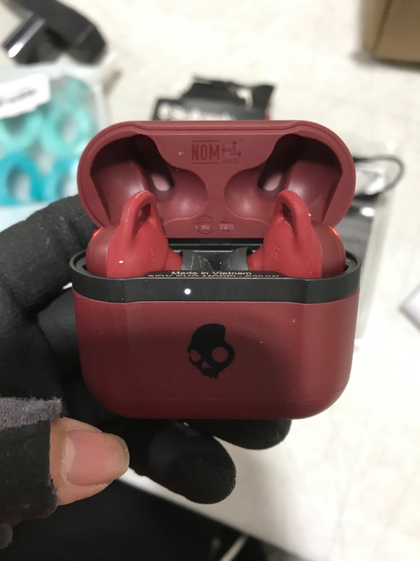 Photo 3 of Skullcandy Indy Evo True Wireless in-Ear Earbuds - Deep Red
