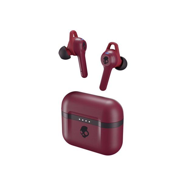 Photo 1 of Skullcandy Indy Evo True Wireless in-Ear Earbuds - Deep Red
