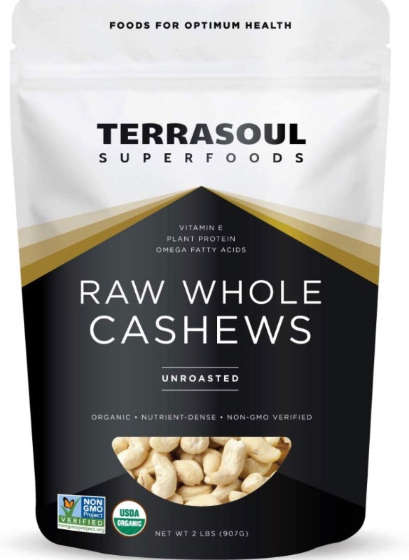 Photo 1 of  Terrasoul Superfoods Organic Raw Whole Cashews, 32 oz./2lb