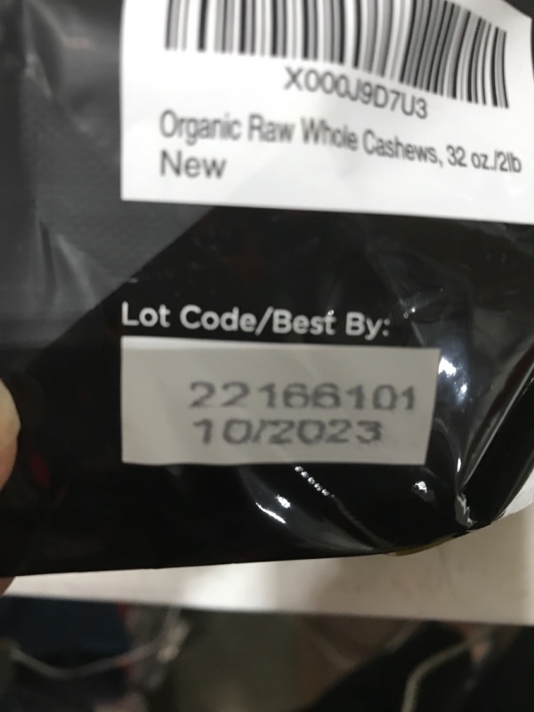 Photo 3 of  Terrasoul Superfoods Organic Raw Whole Cashews, 32 oz./2lb