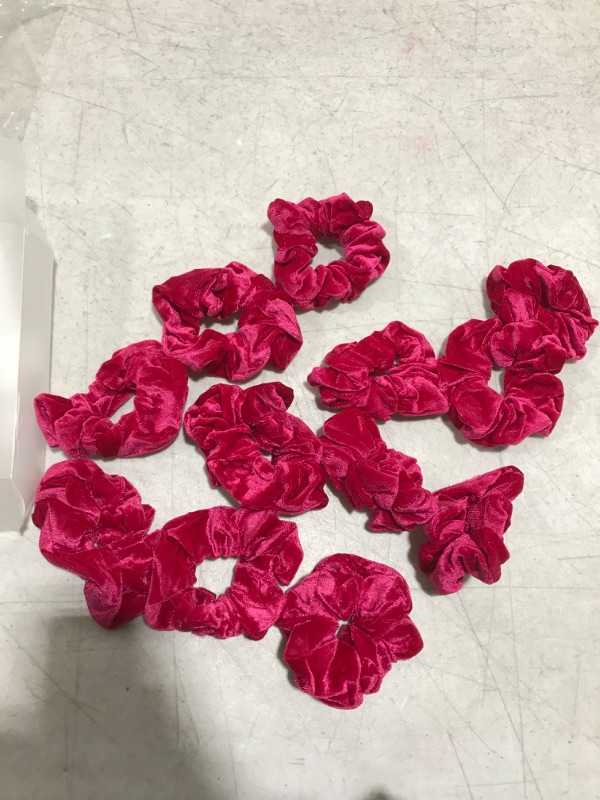 Photo 1 of 12pack velvet scrunchies 