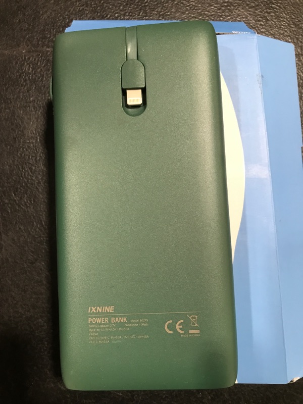 Photo 2 of ixnine 26800mah power bank green