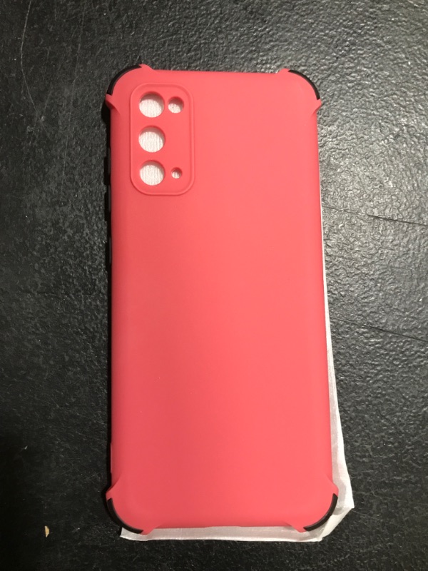 Photo 2 of MUTEBOX Best Camera Protection Cover Realme 7 pro | Slim & Protective Design Soft TPU Shockproof Slim Back Cover Case for Realme 7 pro Anti-Slip Grip (Red)