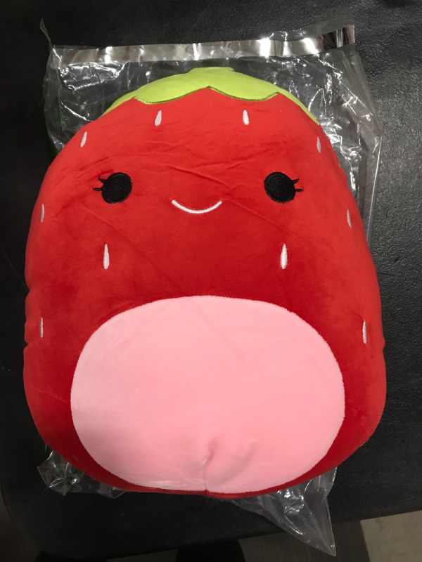 Photo 2 of 
Roll over image to zoom in

Squishmallows Official Kellytoy Plush Fruit Squad Lime Orange Lemon Soft Squishy Stuffed Toy Animals (12 Inch, Scarlett Strawberry)