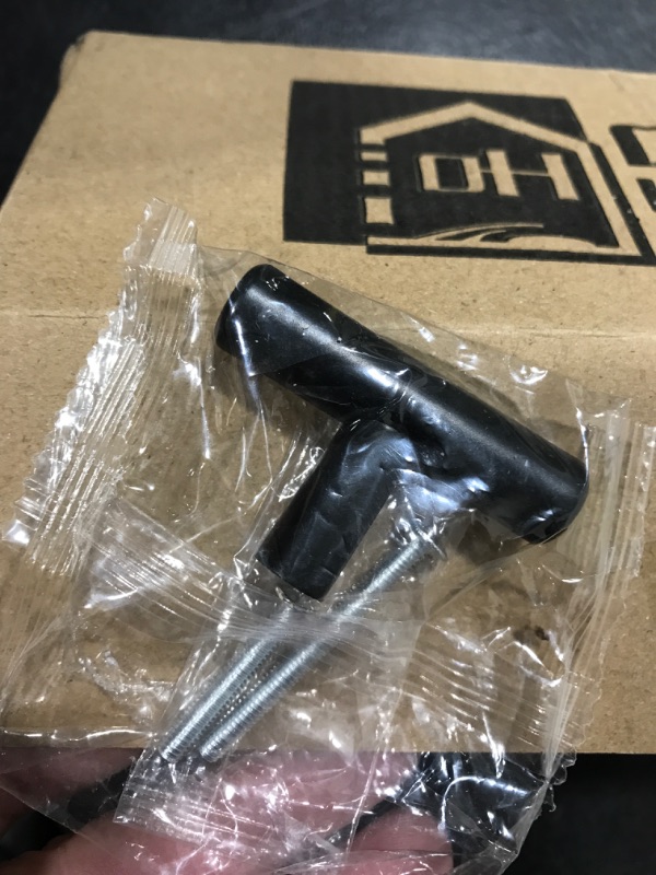 Photo 1 of 25 Pack Stainless Steel Cabinet Knobs, Matte Black Drawer Pulls Drawer Knobs, Cabinet Knobs and Pulls - Single Hole 2"/50mm