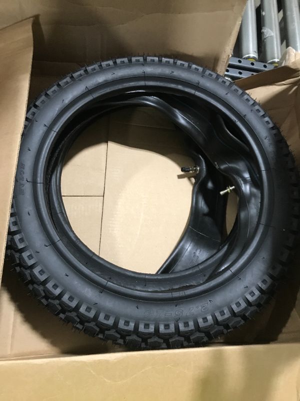 Photo 1 of (2-pack)2.50/2.75-14 tire/inner tube -2 s50cc to 160cc dirt and pit bikes- compatible with apollo rfz atomik thumpstar and more