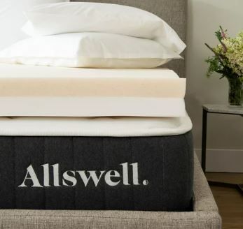 Photo 1 of Allswell 4" Memory Foam Mattress Topper Infused with Copper Gel, Queen
