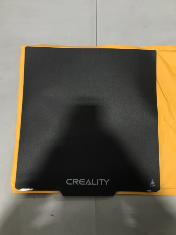 Photo 2 of Creality Original CR-10 V2 Ultra Flexible Removable Magnetic 3D Printer Build Surface Heated Bed Cover for CR-10 V3 / CR-10S Pro V2 / CR-10S Pro/CR-X/Ender 3 Max 320 x 310mm
