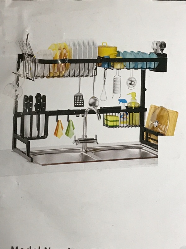 Photo 1 of Adjustable Dish drying Rack) 