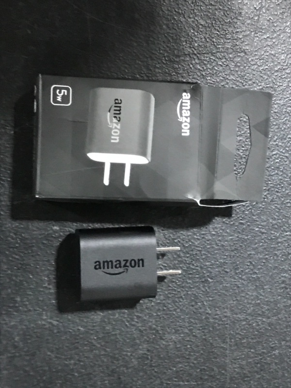 Photo 2 of Amazon 5W USB Official OEM Charger and Power Adapter for Fire Tablets and Kindle eReaders - Black
