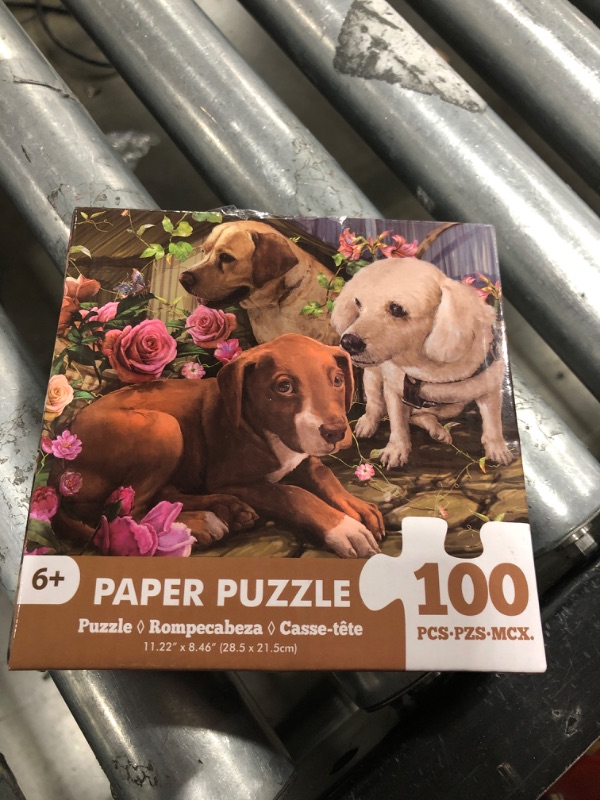 Photo 1 of 100 piece dog puzzle