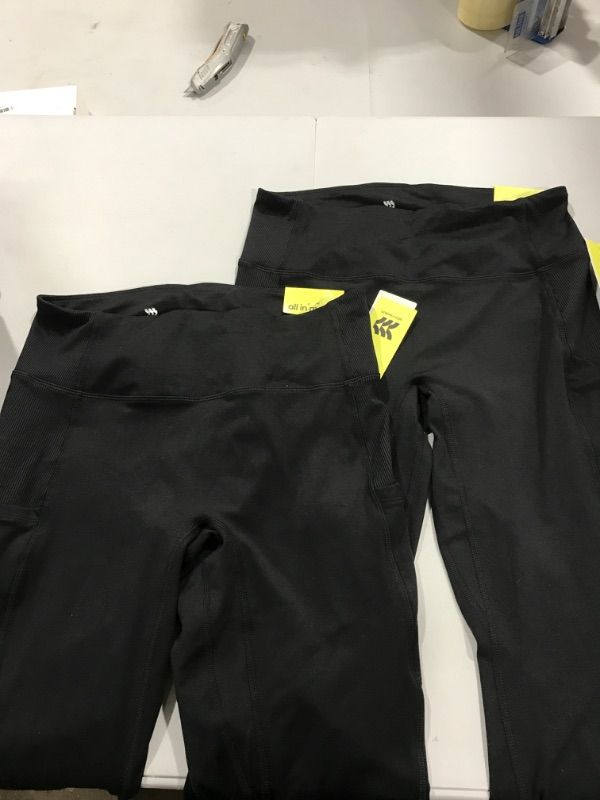 Photo 1 of All In Motion Black Leggings Medium 2 Pairs
