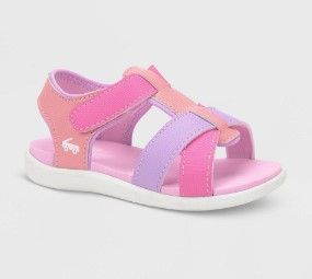 Photo 1 of Toddler See Kai Run Basics Shayna Gladiator Sandals - Coral Pink 4