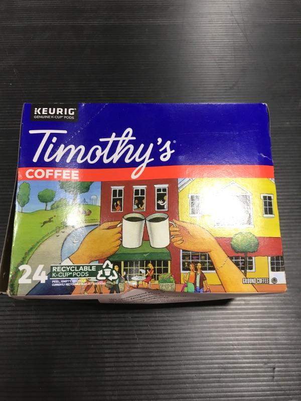 Photo 1 of [EXP 5-22] Timothy's Coffee Keurig Pods [24Ct]