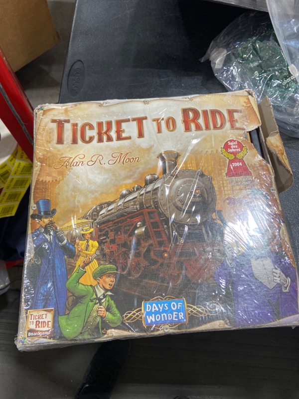 Photo 2 of Days of Wonder Ticket to Ride Game, One Size
FACTORY SEALED 