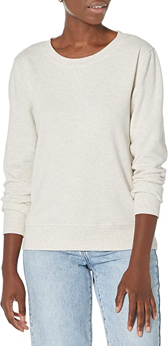 Photo 1 of Amazon Essentials Women's French Terry Fleece Crewneck Sweatshirt (Available in Plus Size)
SIZE S 