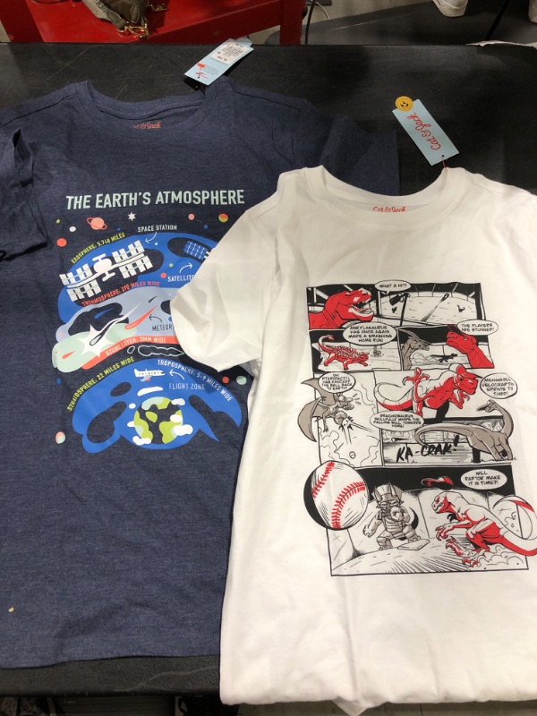 Photo 1 of 2 of Target's Cat & Jack Graphic Tees in XL