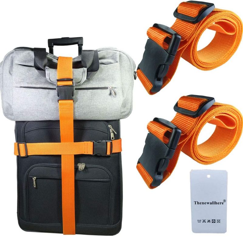 Photo 1 of Adjustable Utility Straps, Set of 3 - Orange