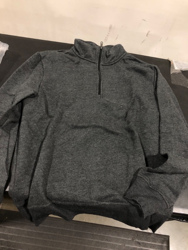 Photo 1 of AMAZON ESSENTIALS GREY ZIP UP SIZE M