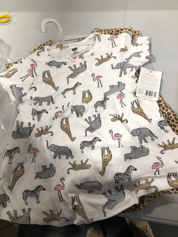 Photo 2 of Hudson Baby Size 3T 2-Pack Pink Safari Dresses
