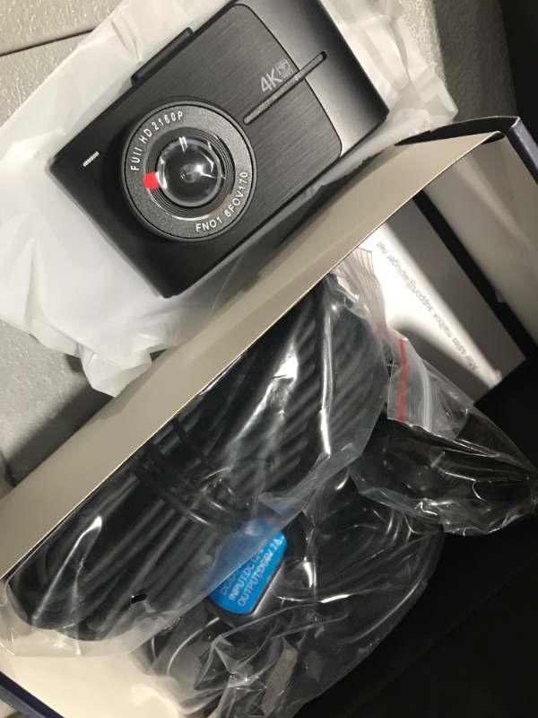 Photo 2 of 4K Dual Dash Cam with 64 GB SD Card