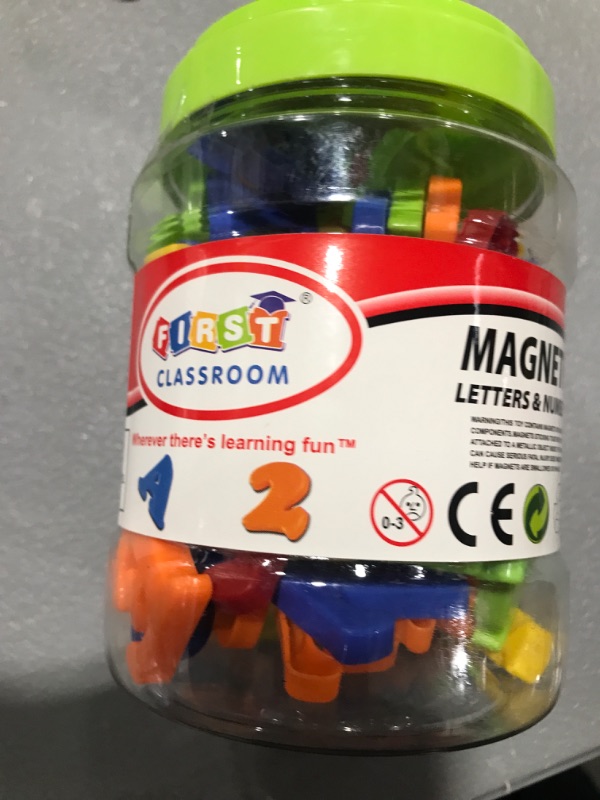 Photo 1 of FIRST CLASSROOM MAGNETIC NUMBERS AND LETTERS