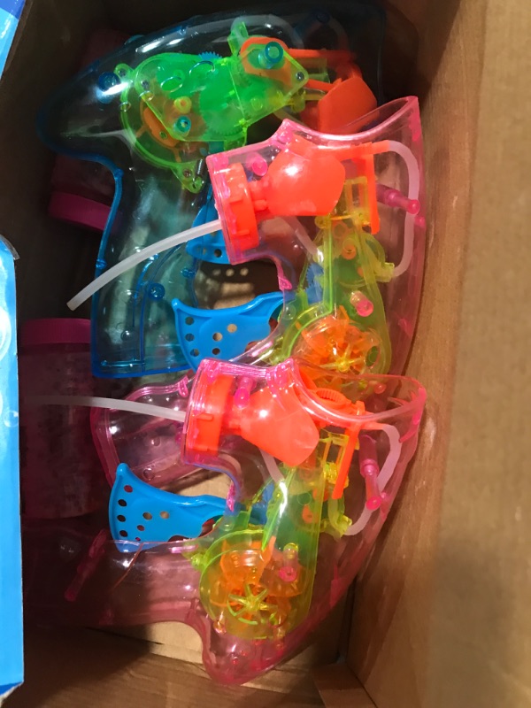 Photo 1 of BUBBLE GUNS 5 PACK 