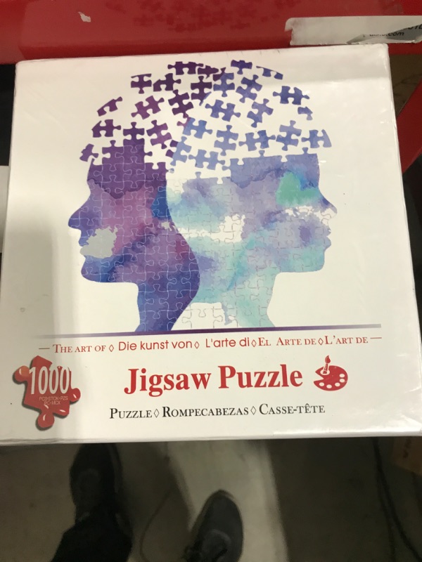 Photo 1 of 1000 PC JIGSAW PUZZLE FACTORY SEALED