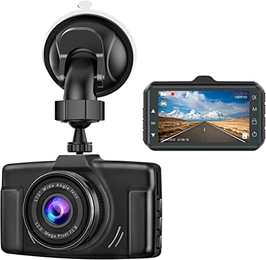 Photo 1 of Dash Cam for Cars 1080P FHD 2022 Car Dash Camera for Cars CHORTAU 3 inch Dashcam with Night Vision,170°Wide Angle, Parking Monitor, Loop Recording, G-Sensor
