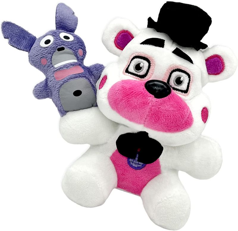 Photo 1 of Funtime Freddy Plush Toys 8 Inch,FNAF Plushies,Stuffed Animal Gift for Fans
