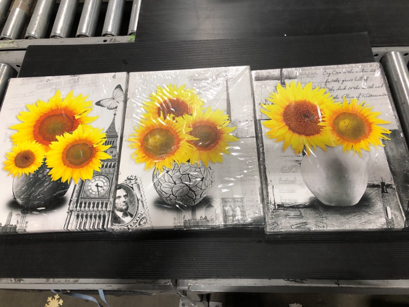 Photo 1 of 3 PCS SUNFLOWER PICTURES FRAMES